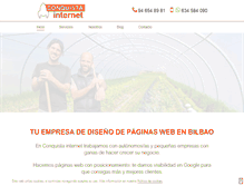 Tablet Screenshot of conquistainternet.com